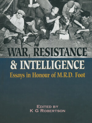 cover image of War Resistance & Intelligence
